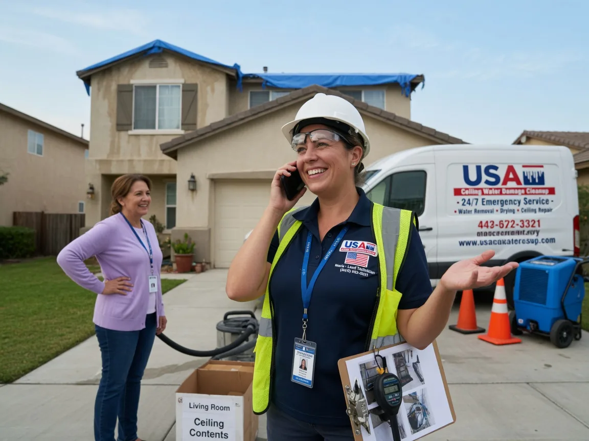 Ceiling Water Damage Restoration Herlong, CA FAQs